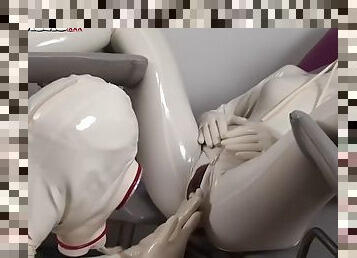 Fun nurses movies pissing in latex