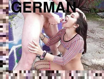 public, anal, hardcore, allemand, casting