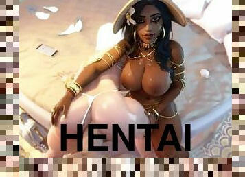 Overwatch Anal Threesome POV Hentai