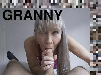 Hot Granny Leilani Lei Rewards Stud For Hard Work