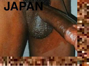 asia, besar-huge, remaja, jepang, hitam, penis