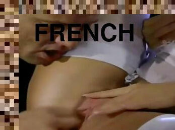 anal, skønheder, fransk, undertøj