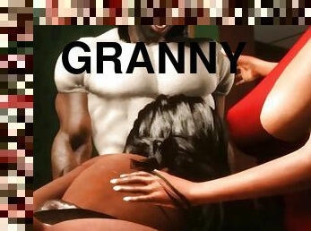 Big Butt Granny Caught Pastor Fucking After Church