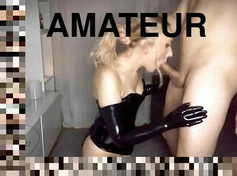 amatör, brudar, avsugning, par, blond, vacker, latex, svensk, små-bröst