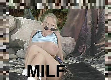 milf, hardcore, blond, ensam