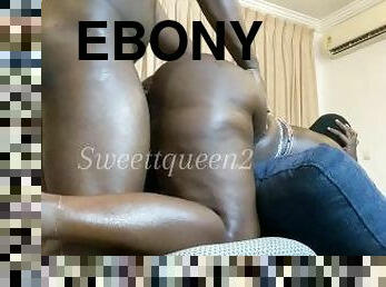 Big booty ebony taking a BBC dick.