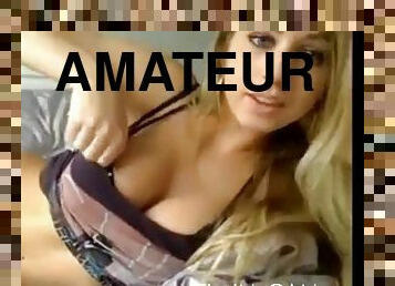 gros-nichons, amateur, babes, décapage, blonde, webcam, bout-a-bout, solo, taquinerie