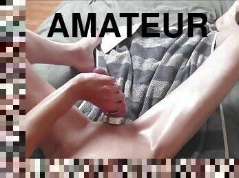 masturbation, amateur, point-de-vue, ejaculation, piscine, taquinerie