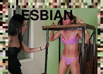 lesbiana, adolescenta, bdsm, brazilia, bondage