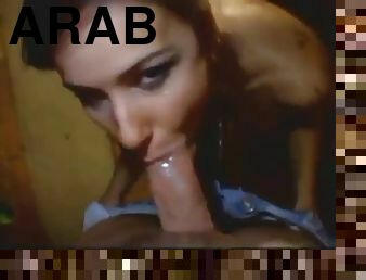 babes, fellation, énorme-bite, interracial, arabe, blanc, sucer