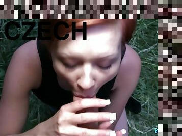 Fit Czech Barmaid Offered Money For Outdoor Intercourse