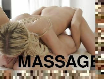 Massage X - Lesbian oil rubdown