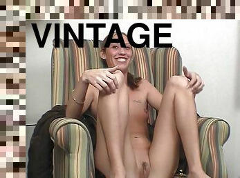 vintage casting couch video in iowa with skinny blonde chick - Hd