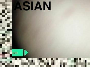 asiatisk, orgasm, fitta-pussy, amatör, brudar, tonåring, creampie, college, filipinsk, vått