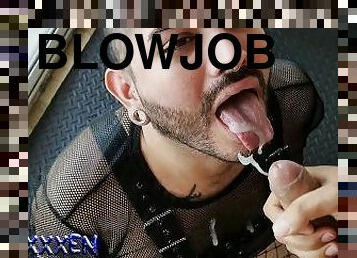 hårete, amatør, blowjob, cumshot, deepthroat, svelging, facial, cum, pikk