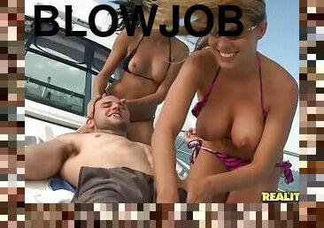 Butt sex on the boat