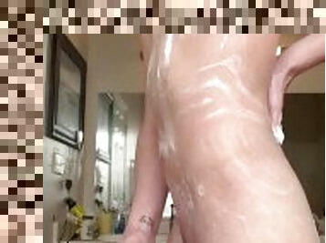 Huge Soapy Cumshot