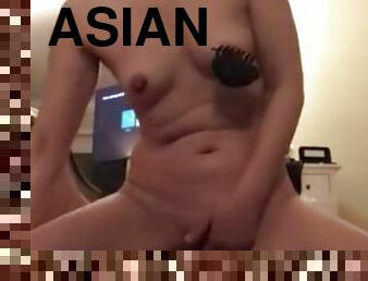 asiatisk, onani, amatør, milf, legetøj, perverst