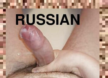 masturbation, rysk, amatör, cumshot, tonåring, avrunkning, fingerknull, sprut, sperma, ensam