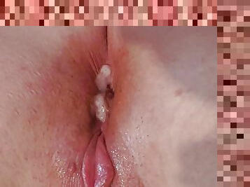 gros-nichons, chatte-pussy, femme, amateur, mature, fellation, ejaculation-sur-le-corps, milf, maison, maman