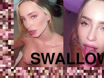 LillySullivan -  Throat fucked and swallowed