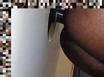 Thot in Texas - Real Amateur Gloryhole BBC Fucking Ebony Milf Pussy