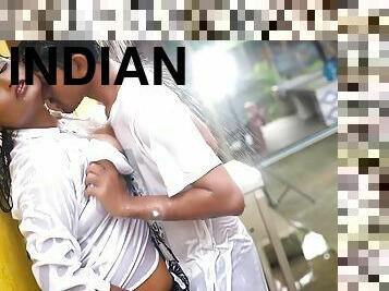 Indian Desi Bhabi Hardcore Fuck With Local Boy ( Hindi Audio )