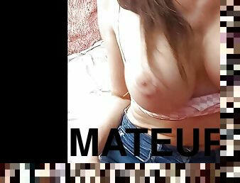 Transgender Girl Shows Off Her New Custom Tits