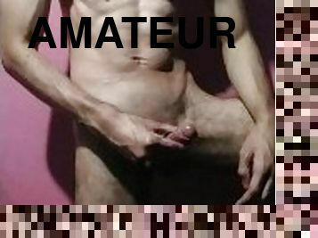 cul, masturbation, orgasme, étudiante, amateur, ejaculation-sur-le-corps, énorme-bite, lesbienne, maison, branlette