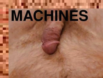 My ass being fucked by machine for 2 minutes