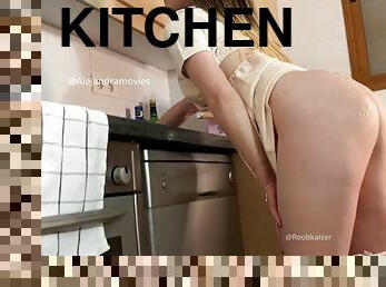 HE FOUND ME IN THE KITCHEN AND FUCKED MY TIGHT PUSSY