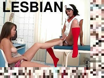 медсестра, лесбіянка-lesbian, ступні, фетиш
