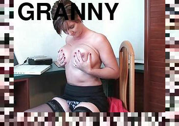 granny, bas, webcam, gode