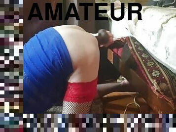 mayor, ruso, amateur, anal, juguete, casero, cabalgando, consolador, vieja