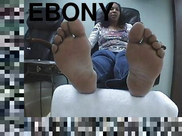 Pretty Ebony Feet