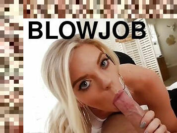 Alluring blonde trisha shaved pussy drilled hardcore doggystyle