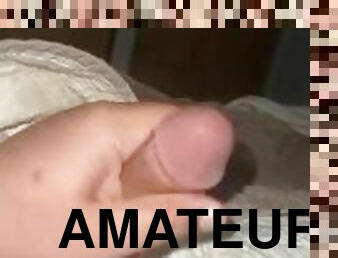 masturbation, amatör, tonåring, juckande, ensam