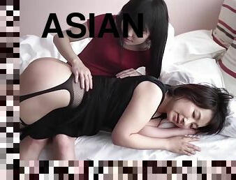 asiatique, gros-nichons, masturbation, lesbienne, milf, japonais, bout-a-bout, fétiche, brunette, fessée