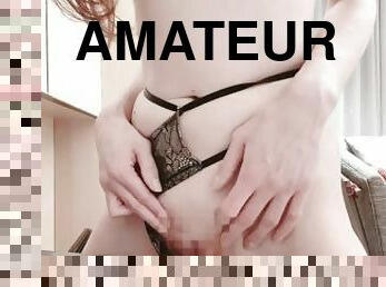 masturbation, orgasm, amatör, japansk, vacker, fetisch