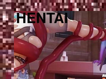 pieds, anime, hentai, fétiche