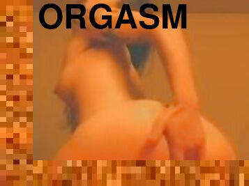 masturbation, orgasm, brudar, fingerknull, vacker, ensam, dominans