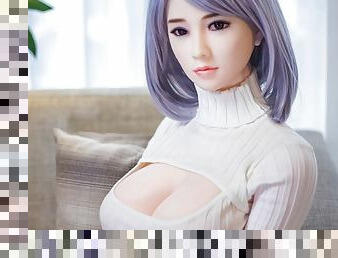 Doggy this asian sex doll for men with hot big boobs