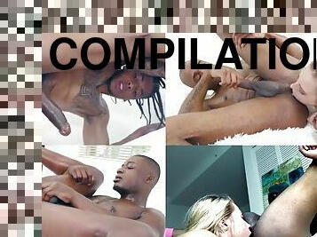 Interracial Rimjob Compilation
