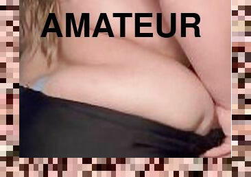 bad, storatuttar, pappa, orgasm, amatör, bbw, pov, blond, dusch, ensam