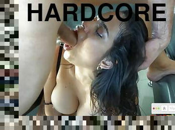 hardcore, gole-profonde, sperma-sulla-faccia