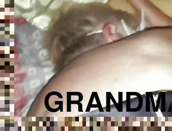 mormor, amatör, gamling, pov