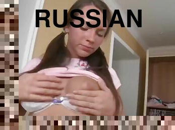 ruso, anal, adolescente, hardcore, europeo, euro, consolador, culazo, ojete