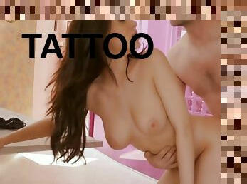 Astonishing Sex Movie Tattoo Try To Watch For Show - Lana Rhoades