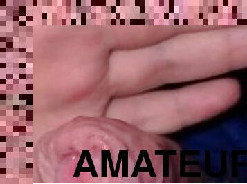 masturbation, amateur, ejaculation-sur-le-corps, énorme-bite, ados, ejaculation, solo, bite