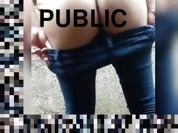 I show you my ass in public